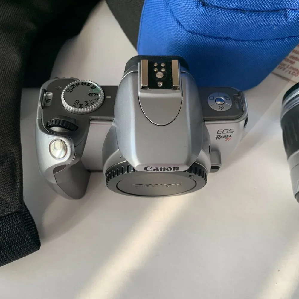 Canon EOS REBEL Ti 35mm SLR Film Camera & Canon 28-90mm Zoom Lens